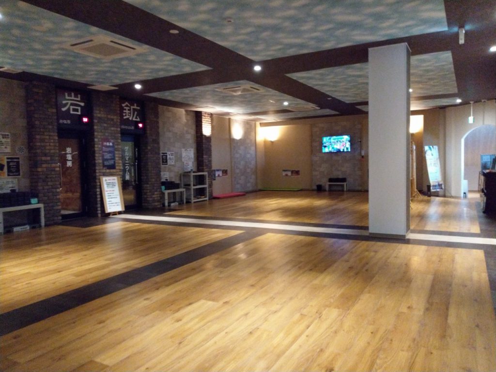 川中島温泉テルメDOME 岩盤浴広間